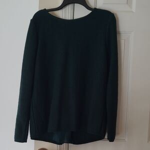 Dark Green Long Sleeve Sweater